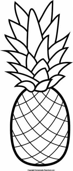 Pineapple clipart free clip art hair image #4877 | Decorating ...