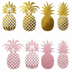 Pineapple clip art, pineapples clipart, tropical fruit graphics ...