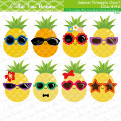 Pineapple Clipart, Cute Pineapple Clip Art , Sunglasses clipart ...