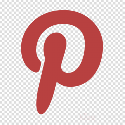 Pinterest icon Social Media Elements icon clipart - Red ...