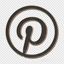 media icon pinterest icon share icon clipart - Symbol ...