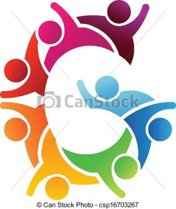Clip Art Vector of Logo People letter G csp16703267 - Search ...