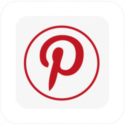 Logo, pinterest, square icon