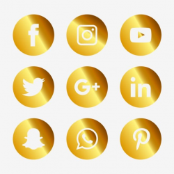Social Media Icons Set Logo Vector Illustrator, Social ...