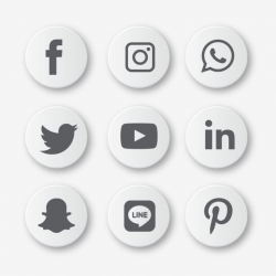 social,media,icon,snapchat,facebook,instagram,twitter ...