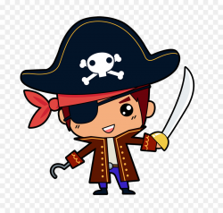 Pirate Cartoon clipart - Pirate, Cartoon, Hat, transparent ...