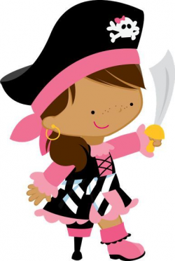 peg leg pirate princess clip art - free | Girl pirates ...