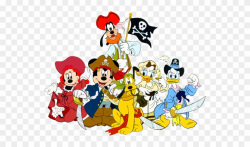 Disneyland Clipart Cruise Halloween Disney - Mickey And Friends ...