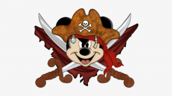 Disney Pirate Mickey Clipart - Mickey Pirata Transparent PNG ...