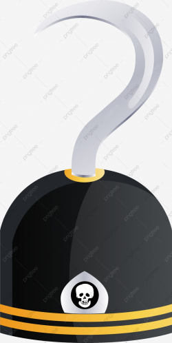 Black Pirate Hook, Pirate Clipart, Black, Pirate PNG Transparent ...