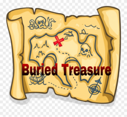 Pirate Treasure Map Png Clipart (#1861011) - PinClipart