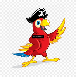 Pirate Parrot - Pirate Parrot Png Clipart (#3317983) - PinClipart