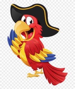 Pirate Parrot Clip Art Transparent - Pirate Parrot Clip Art - Png ...