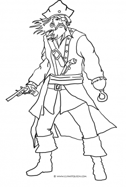 Pirate Coloring Pages