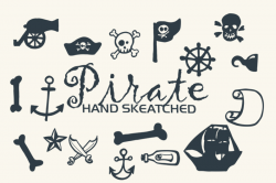 Pirate ClipArt - Vector & PNG By ArtTemplates | TheHungryJPEG.com