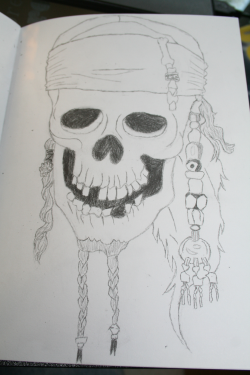 Pirates Of The Caribbean Skull Drawing - RowanLake99 © 2019 ...
