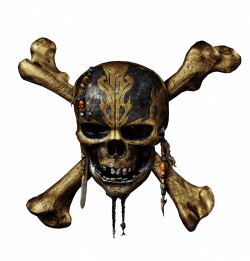 Pirates of the Caribbean 5 skull logo png by mintmovi3 on ...