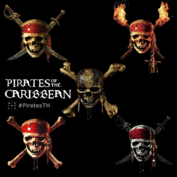 Pirates of the Caribbean : skull logo by mintmovi3 on DeviantArt