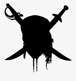 Pirate Silhouette - Pirates Of The Caribbean Logo , Free ...