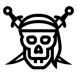 Pirates of the Caribbean - Download FREE Vector Lineicon
