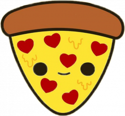 pizza heart pizzasticker kawaii...