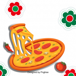 Deliciosa Pizza Material Creativo Diseño Pizza Alimentos Delicioso ...