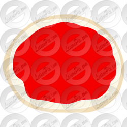 Pizza Sauce Stencil for Classroom / Therapy Use - Great Pizza Sauce ...