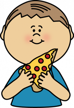 Kids with pizza clipart library download - RR collections