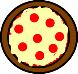 Cheese Pizza Pie Clipart