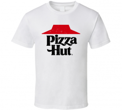 Pizza Hut Italian Fast Food Restaurant Logo Grunge Retro ...
