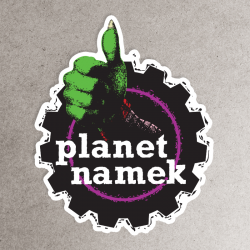 PLANET NAMEK STICKER — CRUX