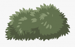 Bush Shrub Green Nature Plant Lush Landscape - Transparent ...