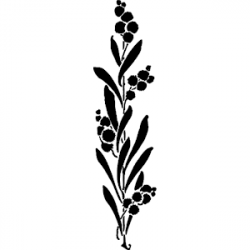 Plant - Silhouette 2 clipart, cliparts of Plant - Silhouette ...
