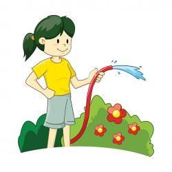 Water the plants clipart 5 » Clipart Station