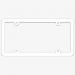 Free Blank License Plate Clipart Cliparts, Silhouettes ...