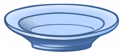 Dishes clipart plate outline, Dishes plate outline ...