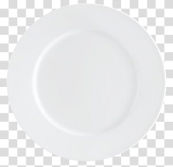 Top view of white ceramic plate, Plate Tableware Saucer ...