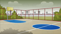 Clipart basketball playground, Clipart basketball playground ...