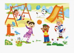 Schoolyard Playground Child Clip Art - School Playground ...