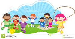 Kids At Play Clipart | Free download best Kids At Play ...