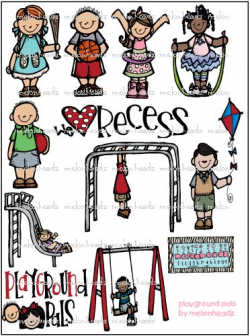 have- MelonHeadz: Playground Pals bundle | Clip art, School ...