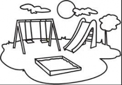 playground clip art black and white - Google Search | Clip ...