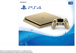 Amazon.com: PlayStation 4 Slim 1TB Gold Console ...