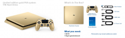 Amazon.com: PlayStation 4 Slim 1TB Gold Console ...