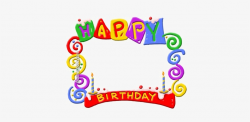 Colorful Happy Birthday Png Background Image - Happy ...