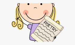 Poem Clipart Cute - Reading Poetry Clip Art, Cliparts ...