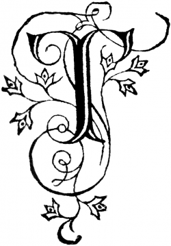 Decorative Letter T | ClipArt ETC | Fancy letters, Lettering ...