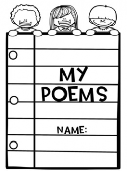 Poetry Journal Binder Cover (Poems Cover) by Teach with Hope ...
