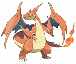 Clipart of mega charizard naranjo free image