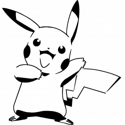 Pokemon clipart black and white, Pokemon black and white ...